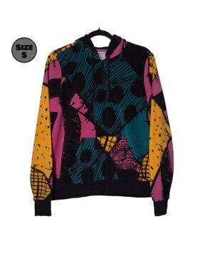 The Nightmare Before Christmas: Sally's Dress USED Hoodie Fleece Sweatshirt (S)